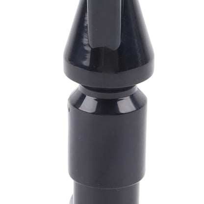 Black Plastic Aquarium Water Outlet Rotatable Elbow Pipe Fitting Fish Tank Nozzle Duckbill Sprinkler Aquarium Canister Filter(M) - size: M