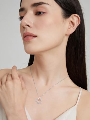 Graduation Gifts for Women 925 Sterling Silver Compass/Graduation/Vet/Cross/Stethoscope Necklace for Women - color: Stethoscope-Dentist