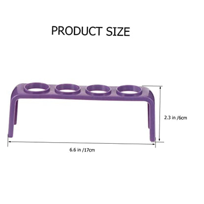 4pcs Test Tube Racks Laboratory Tube Shelf Test Holder School Teaching Aids Mailings