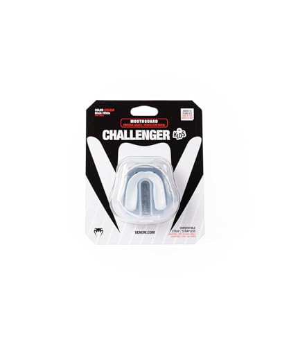 Venum Kids Challenger Mouthguard - Strap/Strapless - color: Black/White, size: Kid's