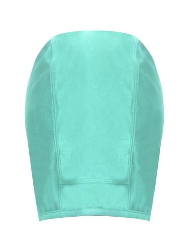 Aislor Wrestling Hair Cover Cap Wrestler Headgear for BJJ, MMA Grappling and Training, Long Hair Net Slicker - color: Light Green