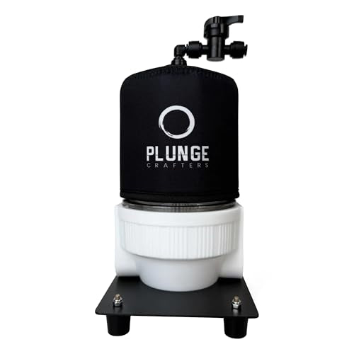 Cold Plunge Insulated Filter Housing Sleeve - ChillGuard Neoprene Insulated Filter Housing Cover - Insulates Cold Plunge, Ice Bath Filter Housings (5" Filter Housing) - size: 5" Filter Housing