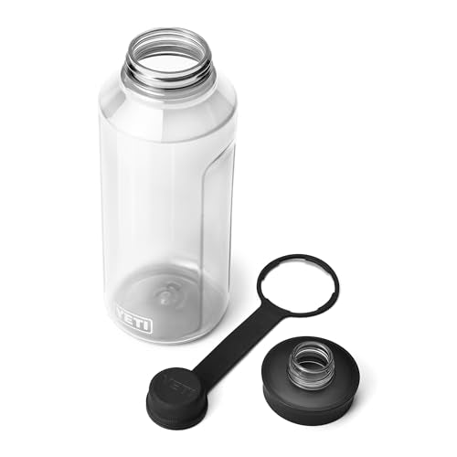 YETI Yonder Water Bottle with Yonder Tether Cap, Lightweight, Leakproof and BPA-Free - color: Clear, size: 50 Ounces