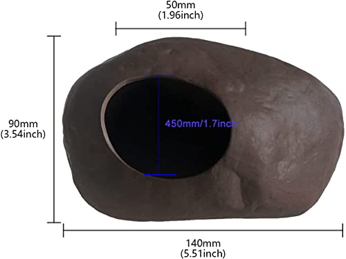 Aquarium Decorations Cichlid Stone Marine Rock Cave Decor Decorative Shelters Small Hiding Cave for Fish Betta Shrimp Cichlid Fish Tank Accessories Ornament