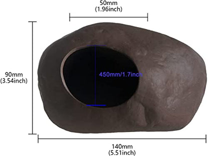 Aquarium Decorations Cichlid Stone Marine Rock Cave Decor Decorative Shelters Small Hiding Cave for Fish Betta Shrimp Cichlid Fish Tank Accessories Ornament