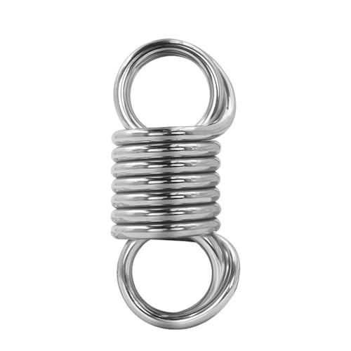 Aoneky Heavy Duty Punching Bag Spring - 300lb Capacity All-Steel Construction with Vibration Absorption, Top/Bottom Mount for 75-300lbs Boxing Bags (Safety Locked Ends)