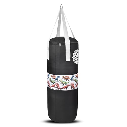 Punching Bag w/Boxing Gloves | Junior 2FT Punching Bag Set with Mount & Hanger | Youth Punching Bag with Free Boxing Gloves for Boxing Training MMA BJJ Muay Thai Workout