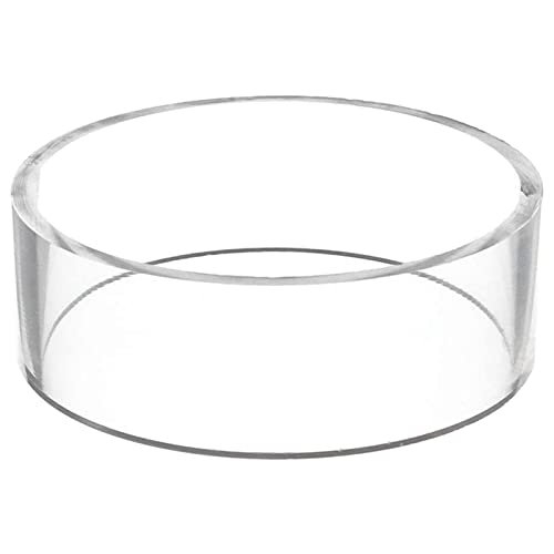 Acrylic Display Stand Clear Holder Plastic Round Display Stands for Golf Ball Baseball Softball Tennis Football Ball Storage Holder Rack