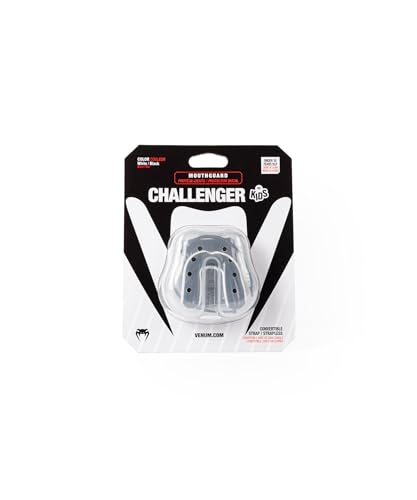 Venum Kids Challenger Mouthguard - Strap/Strapless - color: White/Black, size: Kid's