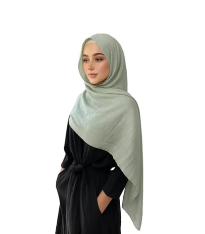 Stylish Premium Modal Viscose Hijabs for Women - color: Mint Green