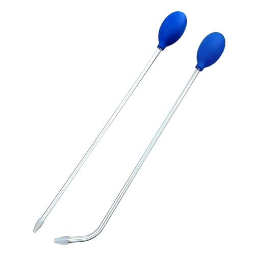 Coral Feeder with Extra-Long 18.5" Tube – Durable Leak-Proof Bulb, Easy-Clean Aquarium Pipette for Target Feeding Corals and Fish