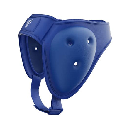 Great Call Athletics Snapdown Wrestling Headgear, Soft Adjustable Ear Guard for Adults and Youth, MMA and BJJ, One Size - color: Royal Blue