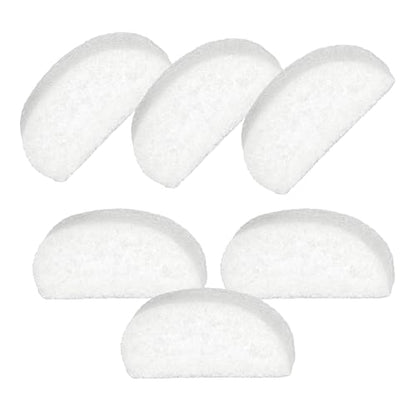 Delapan Fish Fine Foam Pre-Filter Sponges for Canister Filters Fluval 104 105 106 107 204 205 206 207 Aquarium Quick-Clear Filter Pads, 6 Pack