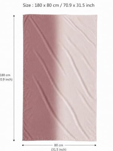 Modal Feel Hijab Scarf for Women, Lightweight Ombre Dual Color - color: 8#opink