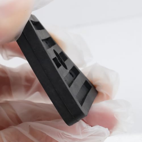 MY MIRONEY 8 Pack Anti Vibration Pads Air Conditioner Rubber Vibration Isolator Square Rubber Vibration Absorber 1.77" x 1.77" x 0.31" - style: 1.77" Square