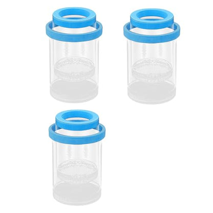 3PCS Aquariums Isolation Box for Protecting Fish and Shrimp from Larger Tanks Inhabitant Growth and Breeding Fish Breeding Box - color: Large blue