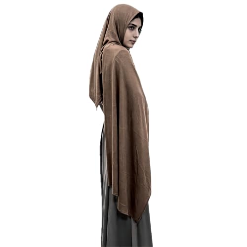 Premium Instant Hijab Scarf Cotton Hijabs For Women Soft Head Wraps, Ready to wear hijab, Abaya, Instant hijabs - color: 56#