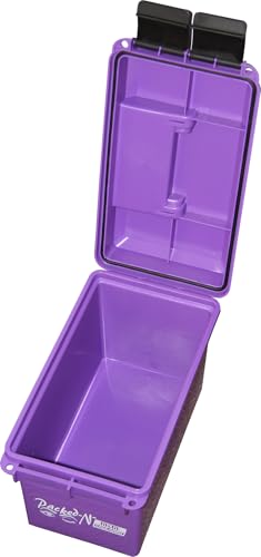 MTM AC50C-25 Ammo Can, 50-Caliber, Heavy-Duty Dual Latching System, Rugged Polypropylene Plastic, O-Ring Seal System, Water Resistant, Bulk Ammo Storage, USA Made, Purple - color: Purple