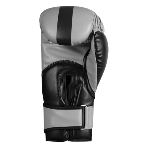 Title Boxing World Bag Boxing Gloves - color: Black/Grey, size: 12 oz