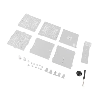 Acrylic Transparent Fish Tank Isolation Box - Aquarium Breeding Incubator Holder (10CM*10CM*) - size: 10CM*10CM*10CM