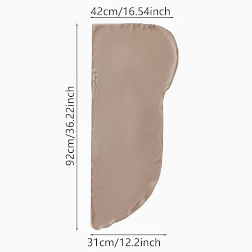 Instant Chiffon Hijab Set 3-in-1 Scarf with Built-in Magnets and Undercaps Head Wraps with Model Cap - color: Light Khaki
