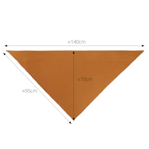 Soft Modal Lightweight Triangle Scarf Shawls Hijab for Muslim Ramadan Women Turban Headwrap Scarves - color: Army Green