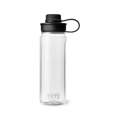 YETI Yonder Water Bottle with Yonder Tether Cap, Lightweight, Leakproof and BPA-Free - color: Clear, size: 25 Ounces