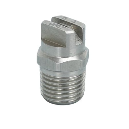 Stainless Steel Flat Fan Nozzle 1pc 1/4 1/8 Inch 50/65/80/95/110 Degree Stainless Steel Small Capacity Flow Rate Spray Flat Fan Nozzle, Spray Nozzle 650067(650033 1of4,SS303) - color: 650033 1of4, size: SS303