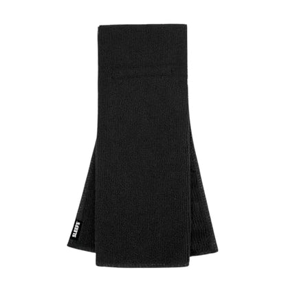 SLEEFS Basic Black Football Towel - color: Basic Black