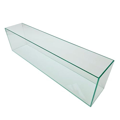 Lifegard Aquatics Bookshelf Aquarium – 22 Gallon Clear Glass Fish Tank with 8mm Thick Glass – for Freshwater/Marine, Leak-Proof, Home/Office Decor - size: 22 Gallons