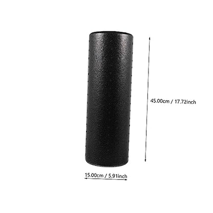 High Density Massage Roller for Muscle and Relaxation Solid Yoga Roller for Back Leg Neck and Arm Relief - size: 45X15X15cm