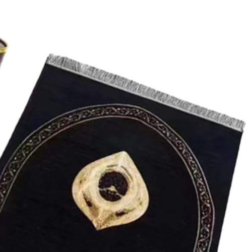 Compact Pocket Mat Box Portable for Prayer Muslims Islamic Prayer Mats Prayer Rug Gift Package with Rosary Beads Prayer Mat Travel Blanket