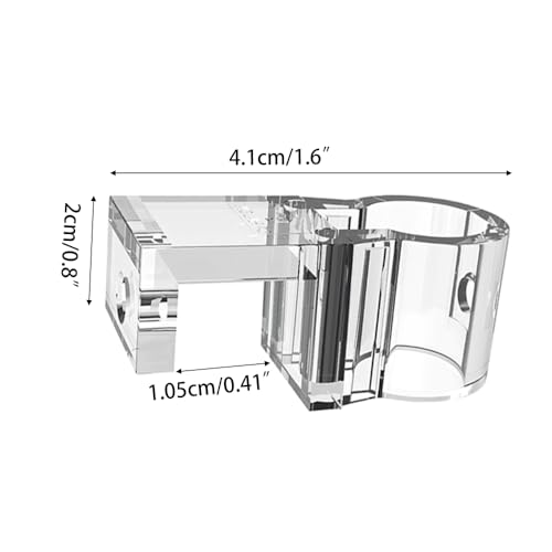 Aquarium Plant Holder, 6Pcs Hanging Aquaponic Plants Holder Plant Clips for Fish Tank - color: S
