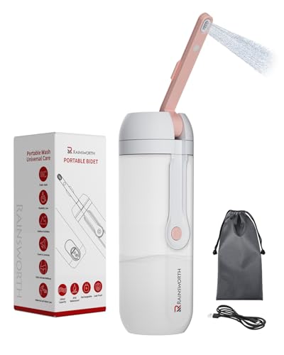 Rainsworth Portable Electric Bidet, 350ml, for Travel & Personal Care
