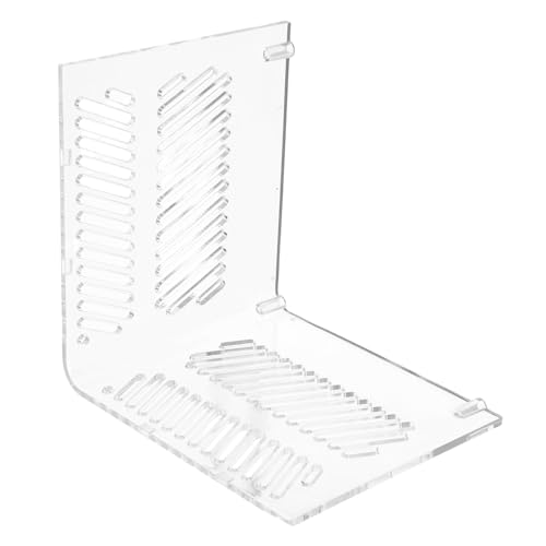 Abaodam Fish Tank Sand Guard Acrylic Aquarium Divider Isolation Box for Fish Tanks Easy Install