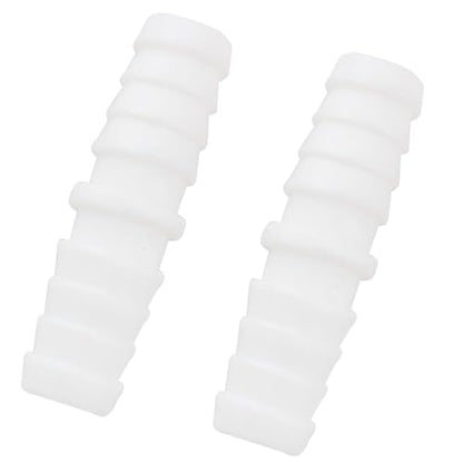 CHENJIN 10PCS Plastic Barb Hose 3/8 inch with 20pcs 10-16mm Stainless Steel Clamps Straight Pipe Pagoda Fitting For Fish Tank Spigot Gas Liquid Air
