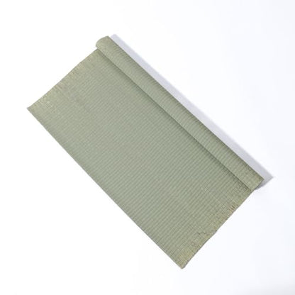 Tatami Mat for Sword Cutting – 5 Pack 59 x 34.5 Inch Light Green Rolled Rush Grass Targets, Japanese Standard Tatami Omote Construction for Martial Arts Test Cutting Practice and Dojo Training