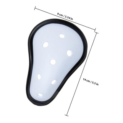 Kichvoe Youth Sports Groin Guard with Hard Shell and Breathable Comfortable Abdominal Protector for Boys Practicing Taekwondo Boxing MMA Sparring Training