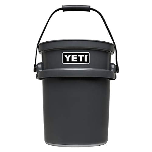 YETI Loadout 5-Gallon Bucket, Impact Resistant Fishing/Utility Bucket - color: Charcoal