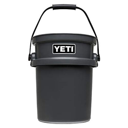 YETI Loadout 5-Gallon Bucket, Impact Resistant Fishing/Utility Bucket - color: Charcoal