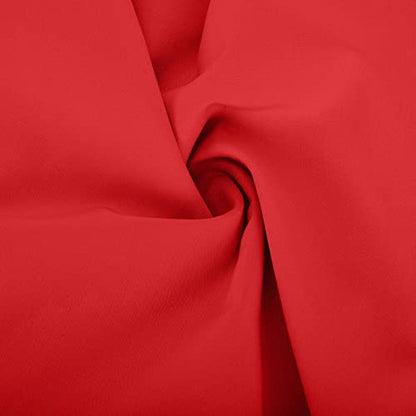 Ctreela Mens Zip V Neck Kaftan Thobe Button Down Casual Henley Shirts Long Sleeve Robe Ramadan Muslim Gown Thawb Shirts - color: Red, size: X-Large