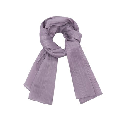 JUMISEE Sparkly Rhinestone Hijab Scarf for Women Glitter Wrinkle Chiffon Muslim Instant Hijab Long Scarves Head Wrap Shawls - color: Purple