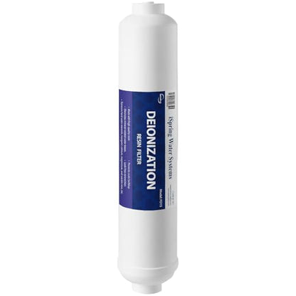 iSpring FD15 DeIonization Replacement Filter Fit RO/DI Water Filter System for Aquarium, 10" x 2.5", 1 Count - style: DI Replacement Filter