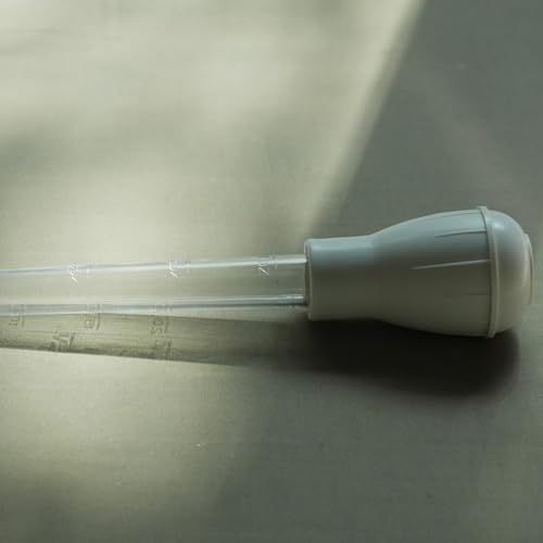 FOMIYES 3pcs Aquarium Clean Pipettes Water Changer for Small Fish Tank Plastic Dropper with Scale for Cleaning Fish Tanks and Removing Waste