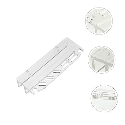 KESYOO Water Grass Tool Organizer Acrylic Cleaning Tool Holder Fish Tank Storage Rack