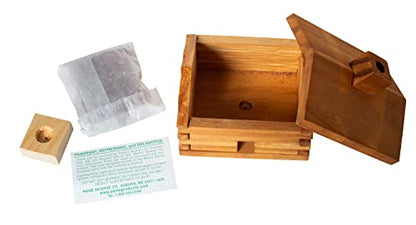 Paine's Log Cabin Incense Burner with 10 Cedar Cones