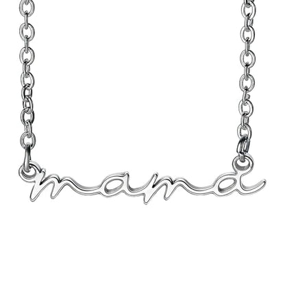 Personalized Name Necklace, Custom Engraved Titanium Steel Gift