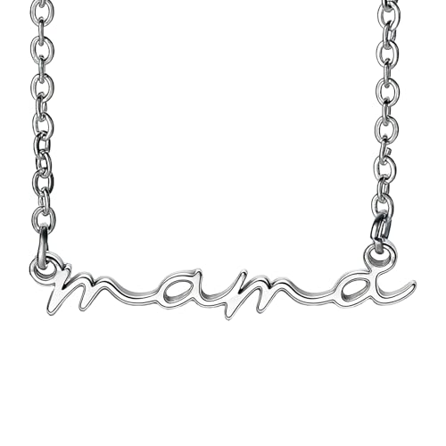 Personalized Name Necklace, Custom Engraved Titanium Steel Gift