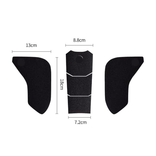 Motorcycle Tank Traction Pad for 900R F900R Accessories Motorcycle Anti Slip Sticker TPU Rubber Fuel Tank Insulation Pad Fish Bone