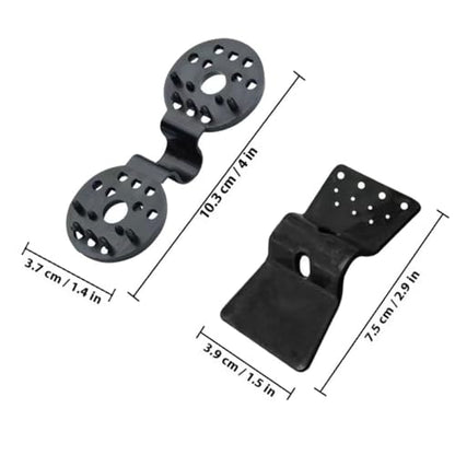 30Pcs Non Slip Mesh Buckle Net Clips for Garden Greenhouse Sunshade Clamp with Round and Square Clips Reusable Net Fixing for Backyard Shade Cloth and Plant Cover